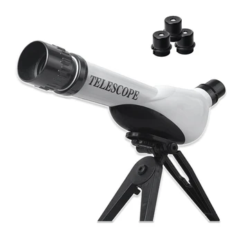Vaikai HD Astronominio teleskopo kamera Monoklis su kelių okuliarų mokslo edukacija Geriausi žaislai Dovanos vaikui