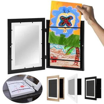Vaikų meno rėmelis Marcosas Magnetinis atviras Mutable Child Frame plakatas Nuotraukų tapyba Paveikslėlių ekranas Namų dekoravimo piešinys