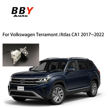 vehical atsarginė kamera Volkswagen Terramont VW Atlas CA1 2017~2022 Night Vision automobilio stovėjimo valstybinio numerio atbulinės eigos kamera
