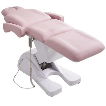 Veido kėdė grožio salono lovai elektrinė grožio lova su 3 varikliais balta
