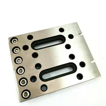 Vielos EDM tvirtinimo plokštės nerūdijančio plieno tvirtinimo įrankis, tinkamas tvirtinimui ir horizontaliam 120x100x15mm