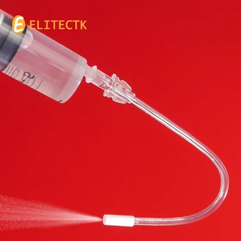 Vienkartinė ENT anestezija Atsarginė dalis Purkštuvas Gerklų vamzdelis gerklė Purkštuvas Dozavimo antgalis Plastikas