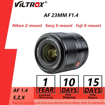 Viltrox 23mm F1.4 x automatinio fokusavimo portretas Aps-c Af for Fuji Fujifilm X Nikon Z Sony E Kamera