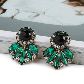 Vintažiniai geometriniai prabangaus dizaino auskarai moterims Žavesys Perlų imitacija Populiarūs madingi antikvariniai papuošalai Vakarėlių aksesuarai