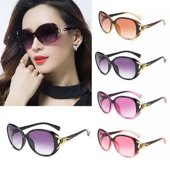 Vintažiniai UV400 apsauginiai akiniai Akiniai Akiniai nuo saulės Negabaritiniai akiniai nuo saulės Retro atspalviai Moteriški akiniai nuo saulės poliarizuoti