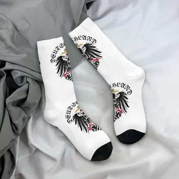 Vokietijos imperijos kojinės Žiemos imperatoriškojo erelio kojinės Fashion Ladies kokybiškos kojinės Custom Laipiojimo neslystančios kojinės