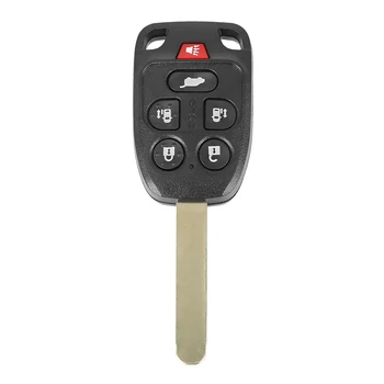 X Autohaux Car Keyless Entry 6 mygtukų nuotolinio valdymo raktas Honda 35118TK8A20/N5FA04TAA skirtas Honda Odyssey EXL 2011-2013 Auto Accessorie