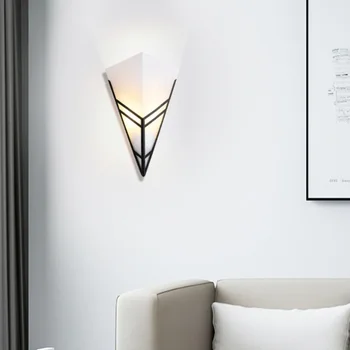 šiaurietiškas sieninis šviestuvas Akrilinis patalpų apšvietimas svetainei miegamasis prie lovos restoranas Virtuvė Prieškambario praėjimas Dekoras Sieniniai žibintai