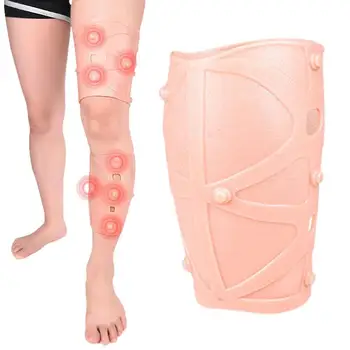 šlaunų atramos magnetinės kompresinės kojų rankovės, skirtos minkštiems ir kvėpuojantiems įklotams vyrams ir moterims keturračiai ir kaiščiai