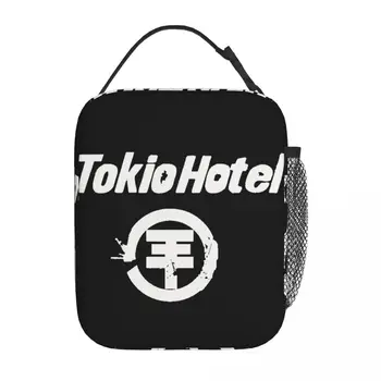 Žanrai Pop Rock Tokio viešbučio logotipas Izoliuotas pietų krepšys Maisto konteineris Nešiojamas terminis aušintuvas Pietų dėžutės kelionėms